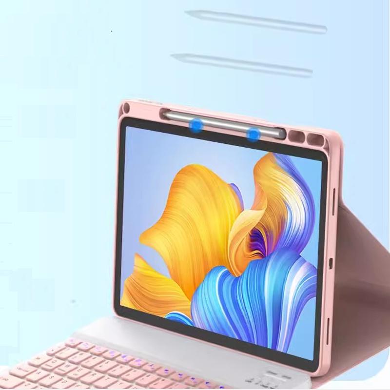 ASH for IPad Pro 11 10th 10.9 10.2 9th 8th 7 Pro 13 Inch Air5 4 Air3 2 1 9.7 6th 5th Wireless Bluetooth Keyboard Case