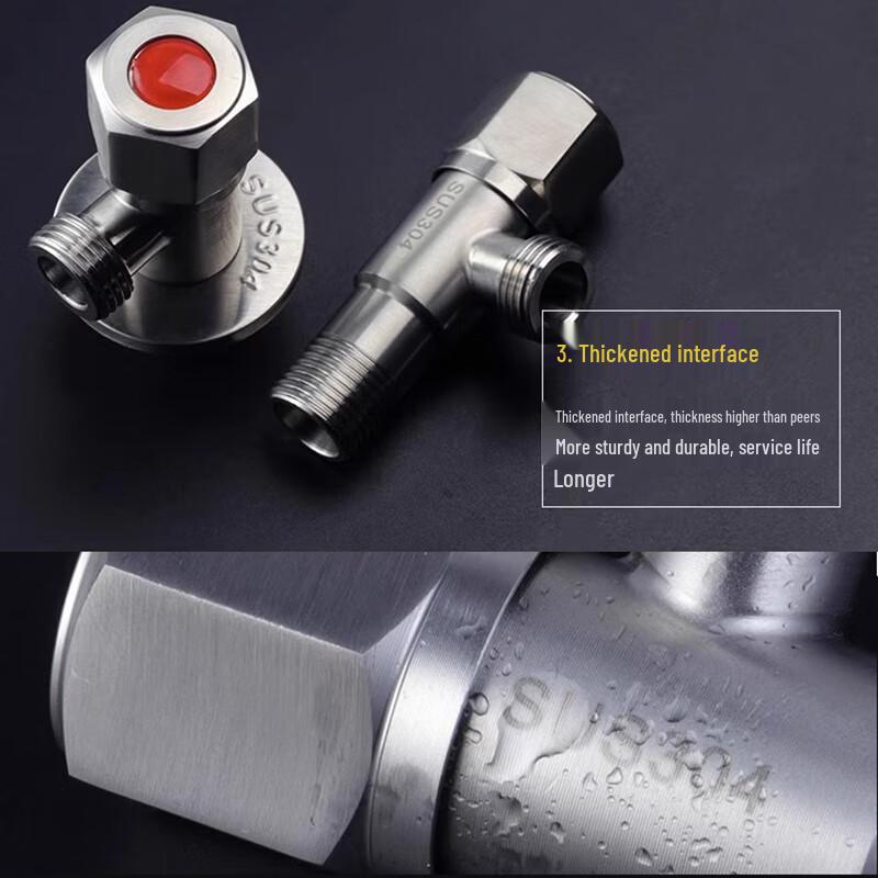 YiDaShang Stainless Steel Cold & Hot Water Diverter Valve