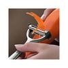 Multi-Purpose Stainless Steel Peeler - Effortlessly Peel Potatoes, Cucumbers and Carrots - Perfect for Kitchen, Restaurant and Hotel Use