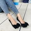 Summer Shoes Shoes Women'S Shoes Bow Flat Bottom Shallow Mouth Fish Mouth Mesh Jelly Single Shoes Sandals