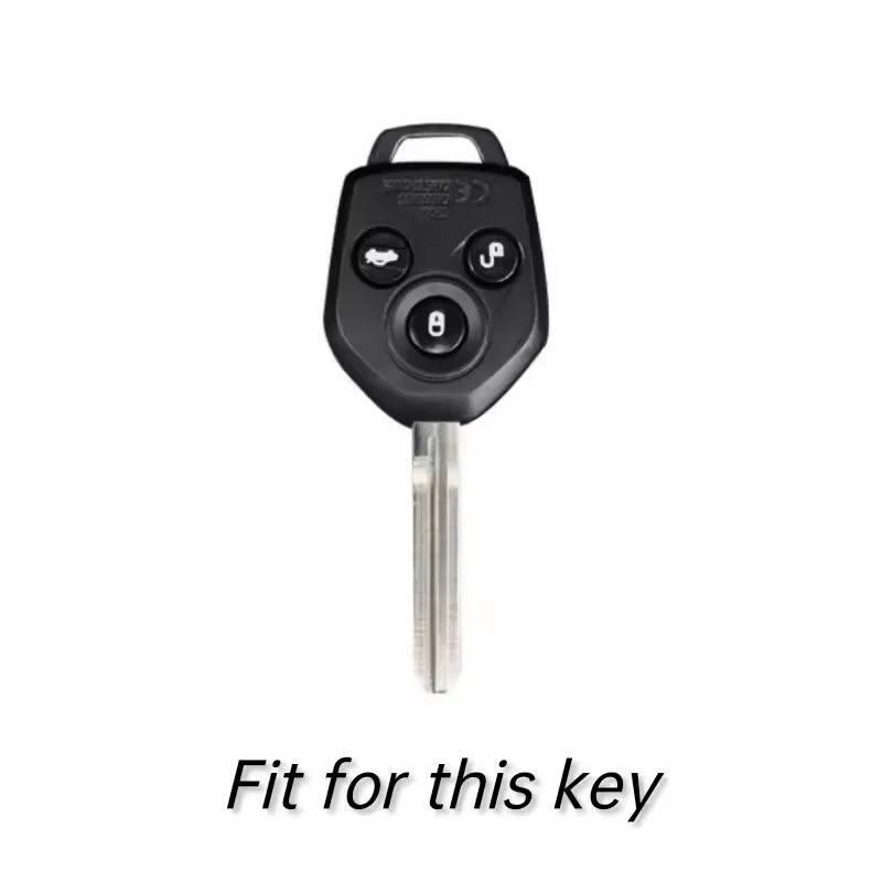 Car Remote Key Case Cover for 2008-2023 Subaru Crosstrek Forester Impreza Legacy Outback Tribeca WRX STI Crosstrek Ascent CC3