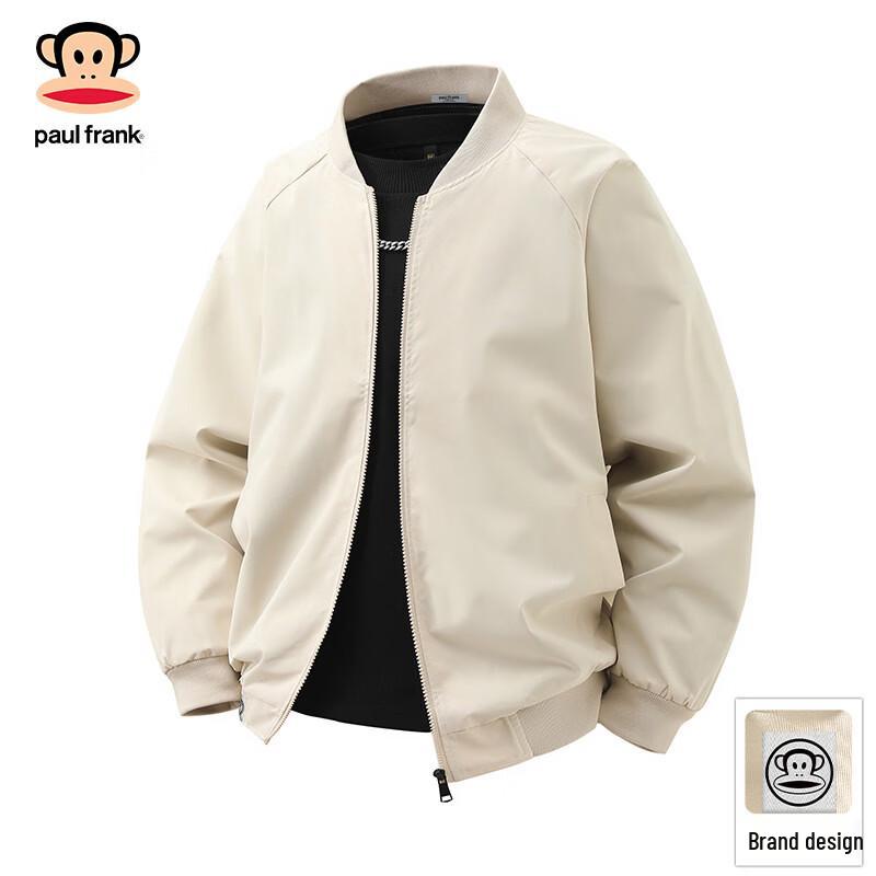 Paul Frank Men s Baseball Collar Flight Jacket L