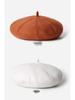 Women's Cashmere Knitted Beret - Autumn/Winter Korean Style, Flattering Fit, Japanese Wool Painter Hat.