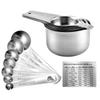 Stainless Steel Measuring Cup & Spoon Set