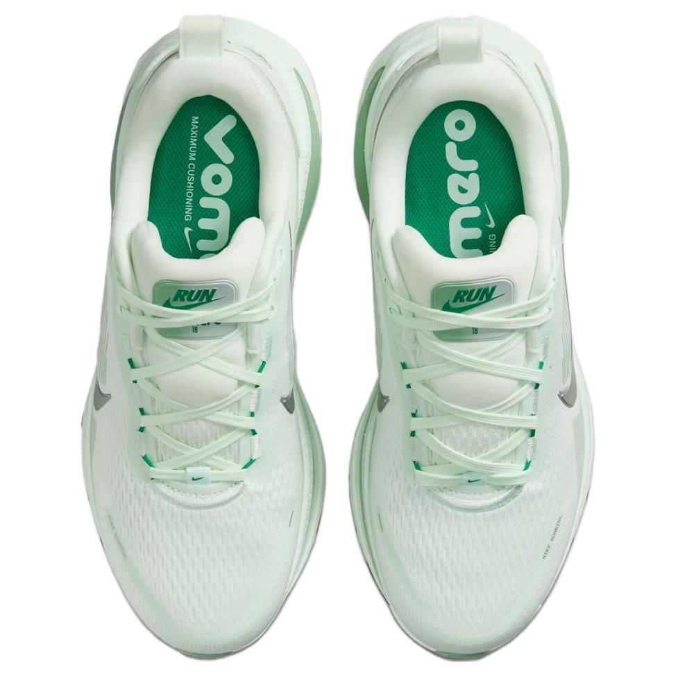 Nike Vomero 18 Barely Green Steam Women Sneakers White Light-Silver Metallic-Silver HM6804-300