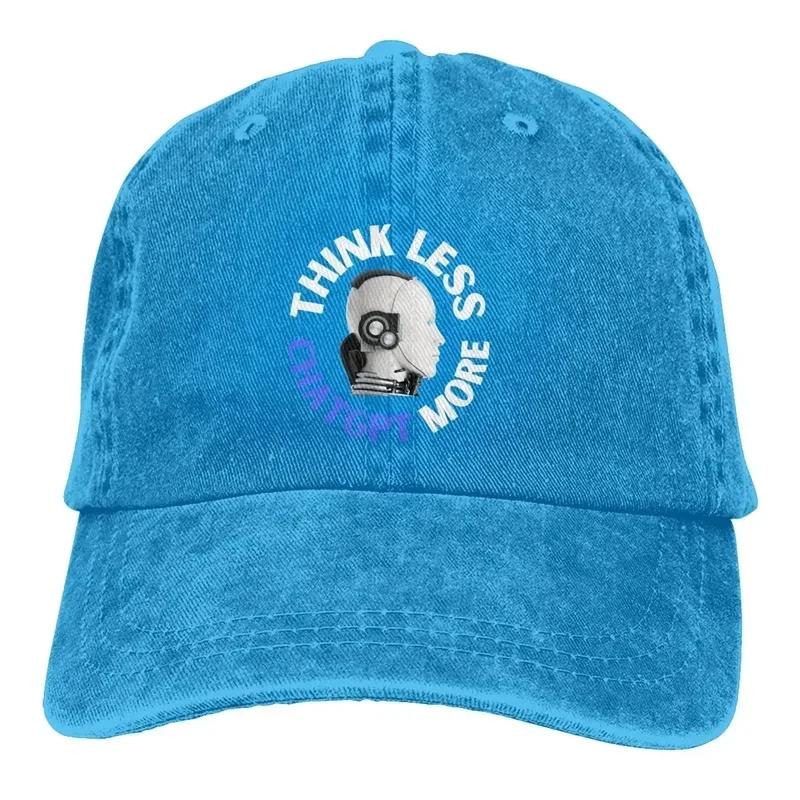 ChatGPT Peaked Unisex Women's Cowboy Cap AI Friend Baseball Caps Personalized Visor Protect Hats