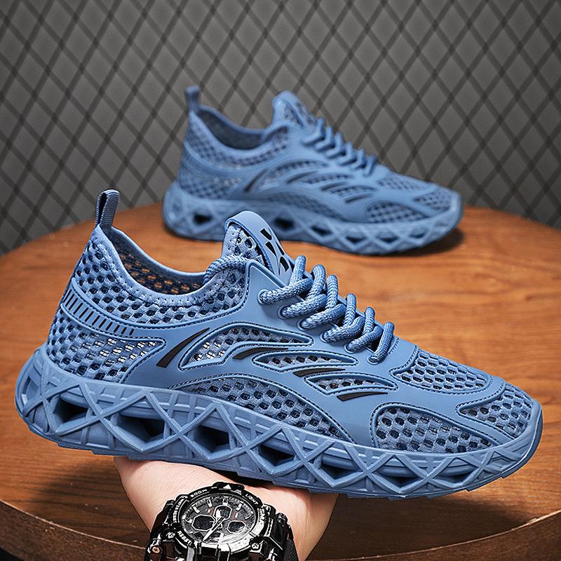 Fashion CYYTL Summer Mesh Shoes For Men Sneakers Casual Breathable Outdoor Sports Tennis Running Hiking Luxury Designer Platform Loafers
