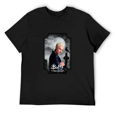 BUFFY - SPIKE T-Shirt Aesthetic Clothing Summer 2025 Hippie Clothes Mens Designer Clothes