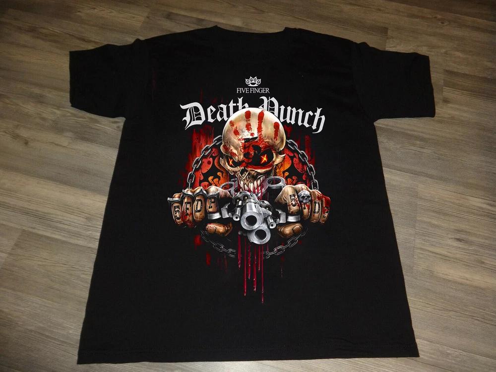 Rare Five Finger Death Punch Band T Shirt Full Size S-4XL 04UR45 S