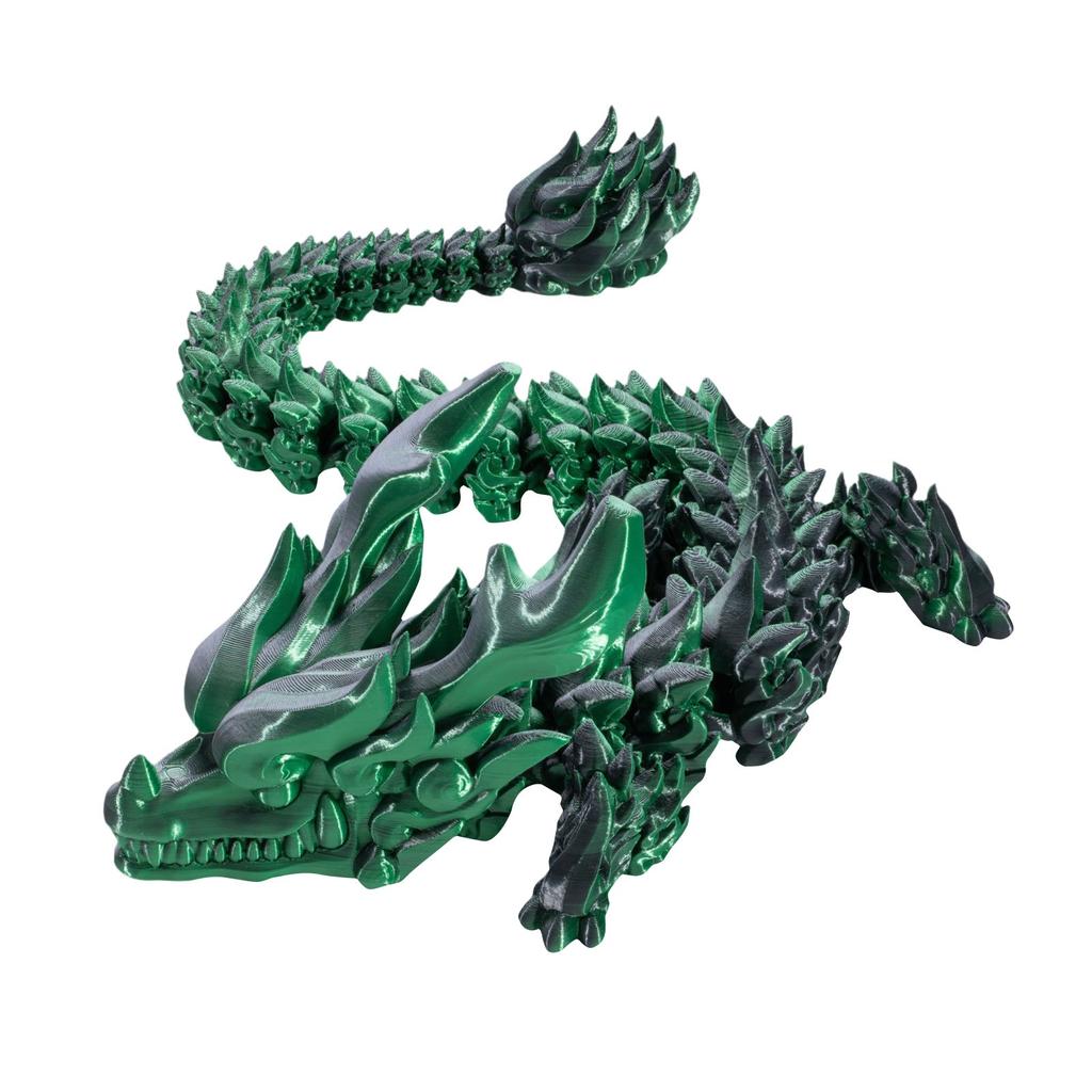 3D Printed Articulated Dragon Xiangyun Dragon Crystal Dragon Decorative Dragon Crystal Dragon Toy Adults Kids Toys Mystery Dragon