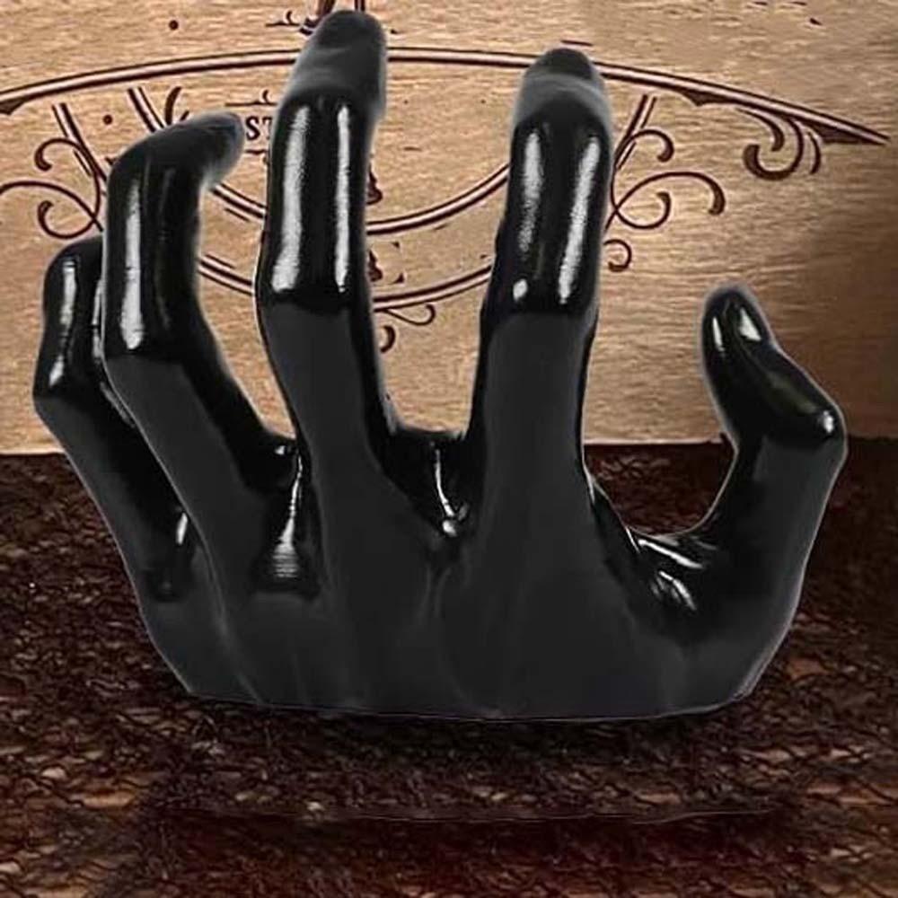 Fake Hand PVC Demon Hand Wall Mounted Creepy Design Ghost Claw Matte Finish Solid Body Spooky Prop Photo Background