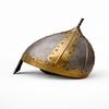 Medieval Viking Helmet Replica Handcrafted Steel Brass Decor Collectible Historical Warrior Display Gift Prop