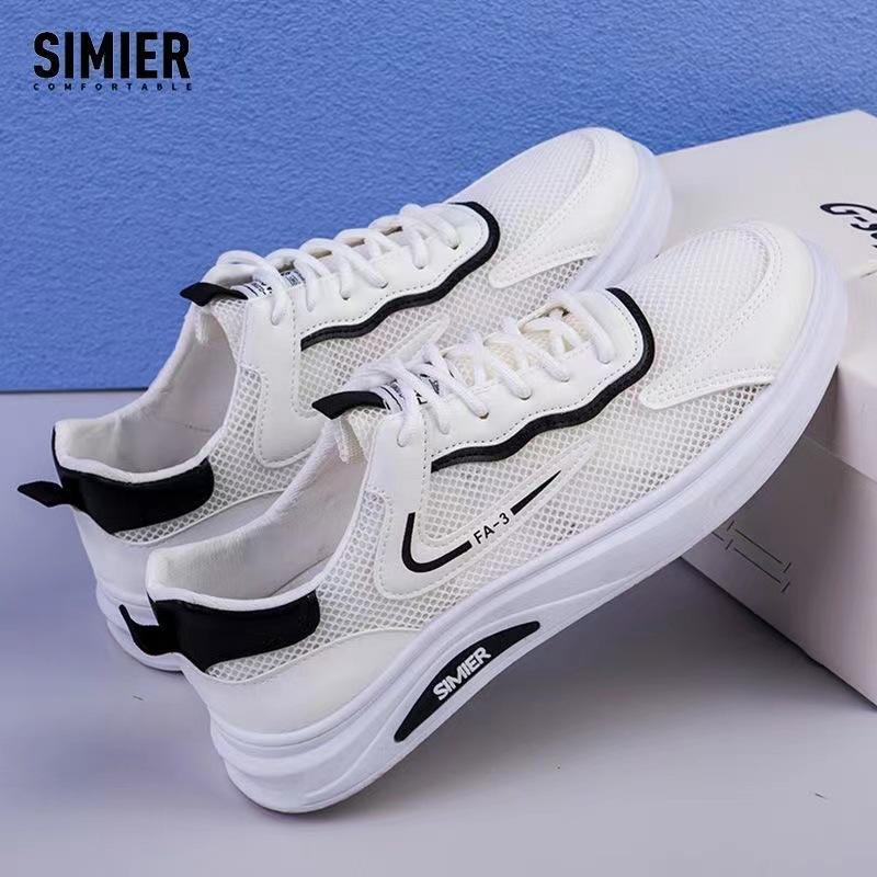 

Виробник літнього чоловічого взуття 2024 новий тренд універсальне дихаюче сітчасте взуття повсякденне студентське взуття для дошки спортивне взуття 44