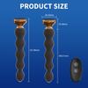 10 Speed Anal Vibrator Anal Beads Prostate Massage Dual Motor Butt Plug Stimulator Remote Control Vibrator Sex Toy For Men Women