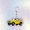 Vintage Classic Old Truck Keychains for Accessories Jewelry Retro Vector Car Keyrings Fans Friends Gifts
