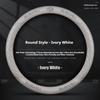 For Subaru Outback Brz Wrx Xv Ascent Forester Impreza Legacy Car Anti-Slip Leather Ultrathin Steering Wheel Cover Accessories Y12