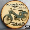 Retro MotoBcane Vintage Metal Tin Sign Xcm Wall Art Garage Man Cave Bar Decor