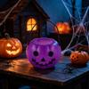 Halloween Candy Bins, Plastic Mini Buckets with Broad Openings and Carry Handle for Party Tables and Candy Chocolate Displays