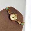 Watch Women'S Light Luxury Amber Stone Small Exquisite Fashion Temperament High Sense Chain Belt Niche Quartz Watch