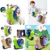 Fascinating Multi-directional Snail Toy With Lights Sound And Projection For Kids
