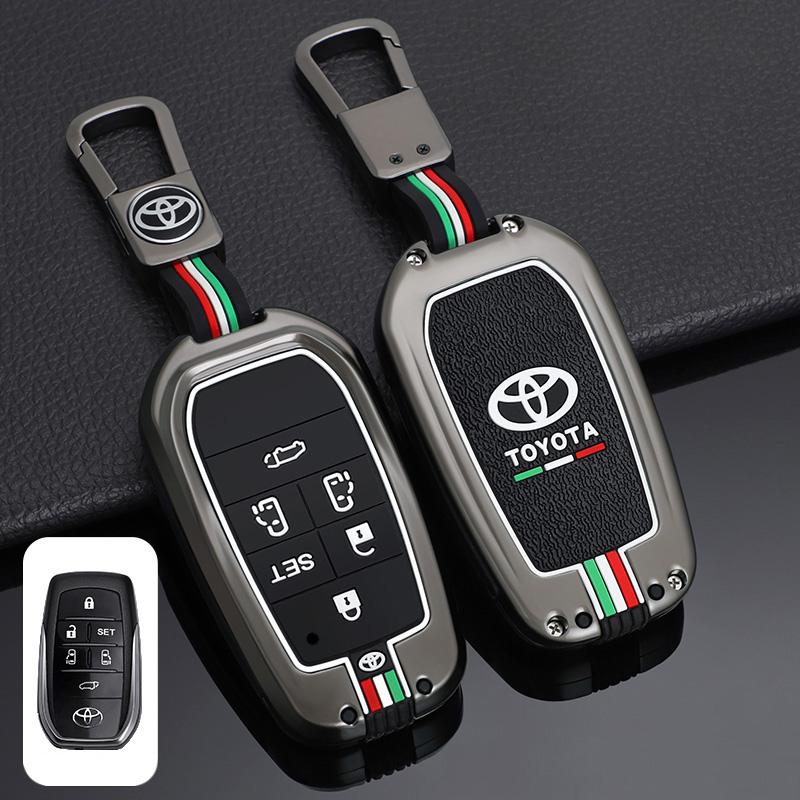 Car Remote Key Cover Case Shell For Toyota RAV4 Highland Coralla Hilux Fortuner Land Cruiser Camry Crown Keychain Accessories