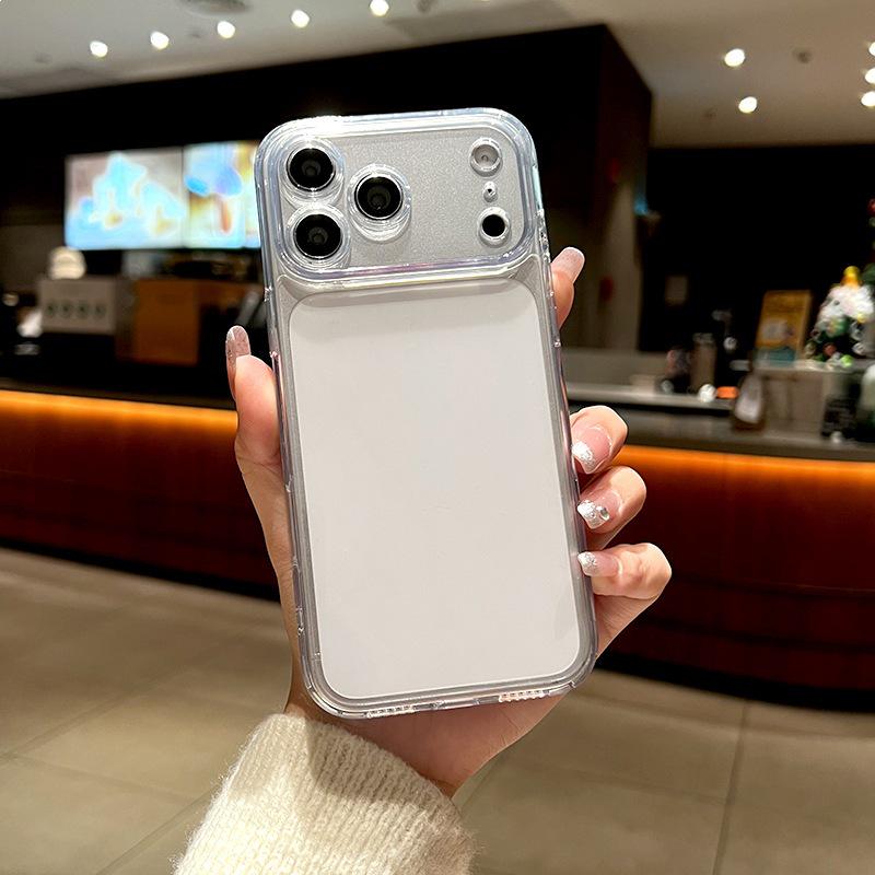 

Transparent Full Coverage iPhone 17 Pro/Pro Max Case with Drop Protection and Fine Hole Design iPhone 13 Pro Max