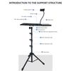 Portable Folding Projectors Mount With AntiSlip Base Universal Compatibility For Laptops Equipment