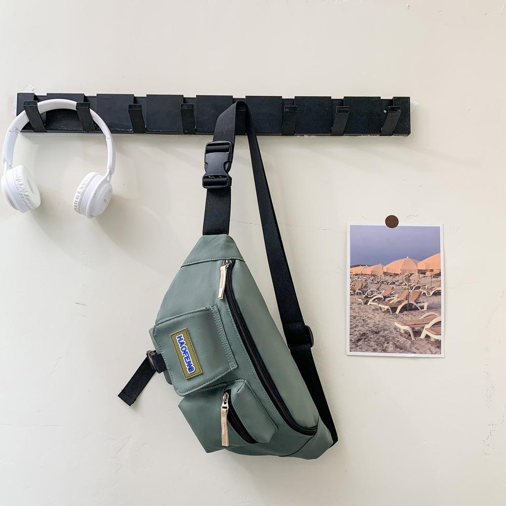 Breast Bag Boys Casual Sports Messenger Bag Couple Fashion Street Trend Qingchao Brand Shoulder Bag