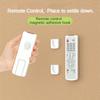 4Pcs Innovative Slot Design Magnetic Remote Control Holder Magnet Holder Hook  Hanging Tool