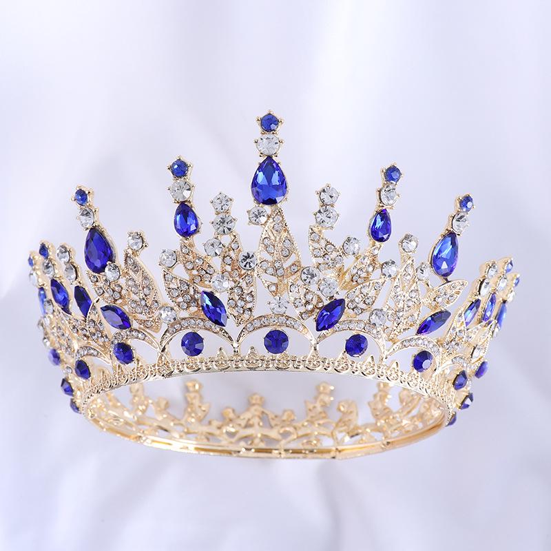 

Венец невесты в стиле барокко из европейского страза - свадебный головной убор и аксессуары для волос