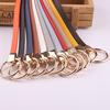 New Style Korean Women's Belt with Sweater Dress Decorative Tiny Leather Belt Versatile Women's Round Buckle Leather Belt