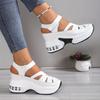 Comfortable Women's Synthetic Cover Casual Sneakers Breathable Thick Sole Open-Toe Sandals
