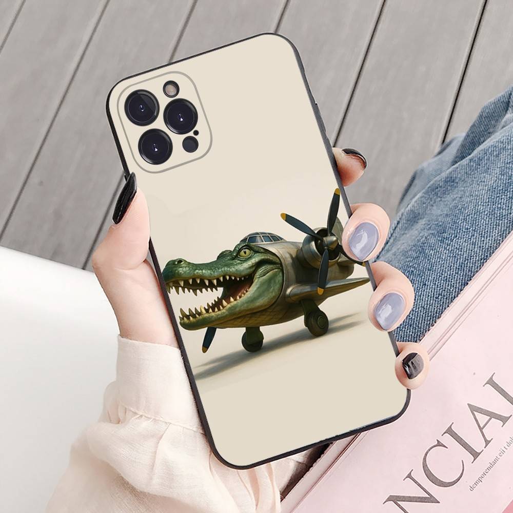 Italian Brainrot Tung Tung Phone Case For IPhone 16 15 8 7 6 6S Plus X SE XR XS 14 11 12 13 Mini Pro Max Mobile Case