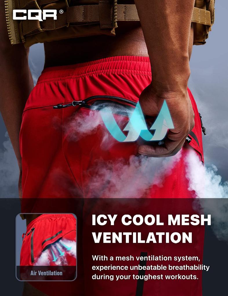 Stretch Jersey Shorts with UV Perfect for Outdoor and Men's Lightweight, Quick-Drying, Protection, Activities, Climbing, Sports, Hiking, Camping,