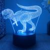 Jurassic Park 3D Lamp Dinosaur Animals PVC Model  Led Night Light Kid Dino Table Lamp Cute Nightlight Room Decor Christmas Gifts