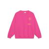 Li Ning China Li Ning Sweatshirts Unisex Vibrant Pink Crew Neck Moderate Regular AWDT235-4