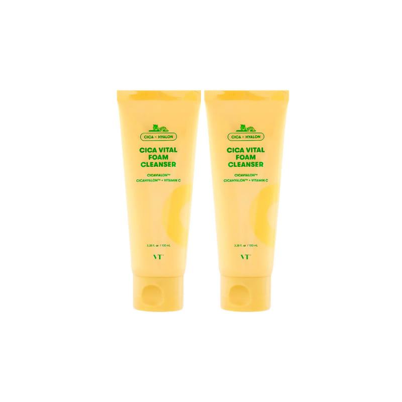 

VT Cosmetics VT Cica Vital Очищающая пенка 100 мл x 2