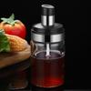 Stainless Glass Seasoning Bottle Sealed leakproof Spice Jar Kitchen Seasoning Bottle Oil Vinegar Soy Brush Bottle