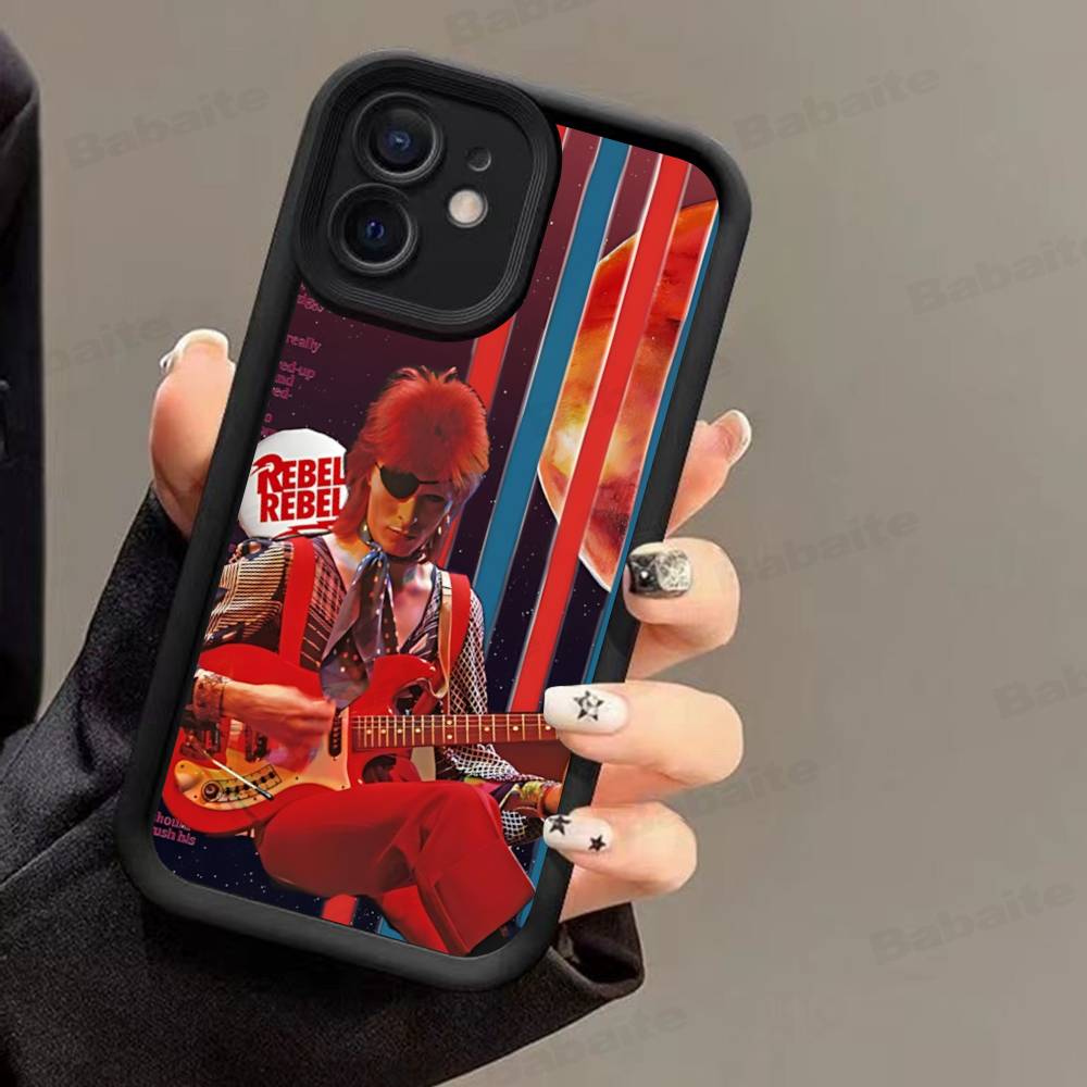 Classic D-DavidS Singer B-BowieS Phone Case For IPhone 17 16 15 14 13 12 11 Air Plus Pro Max Soft Back Cover