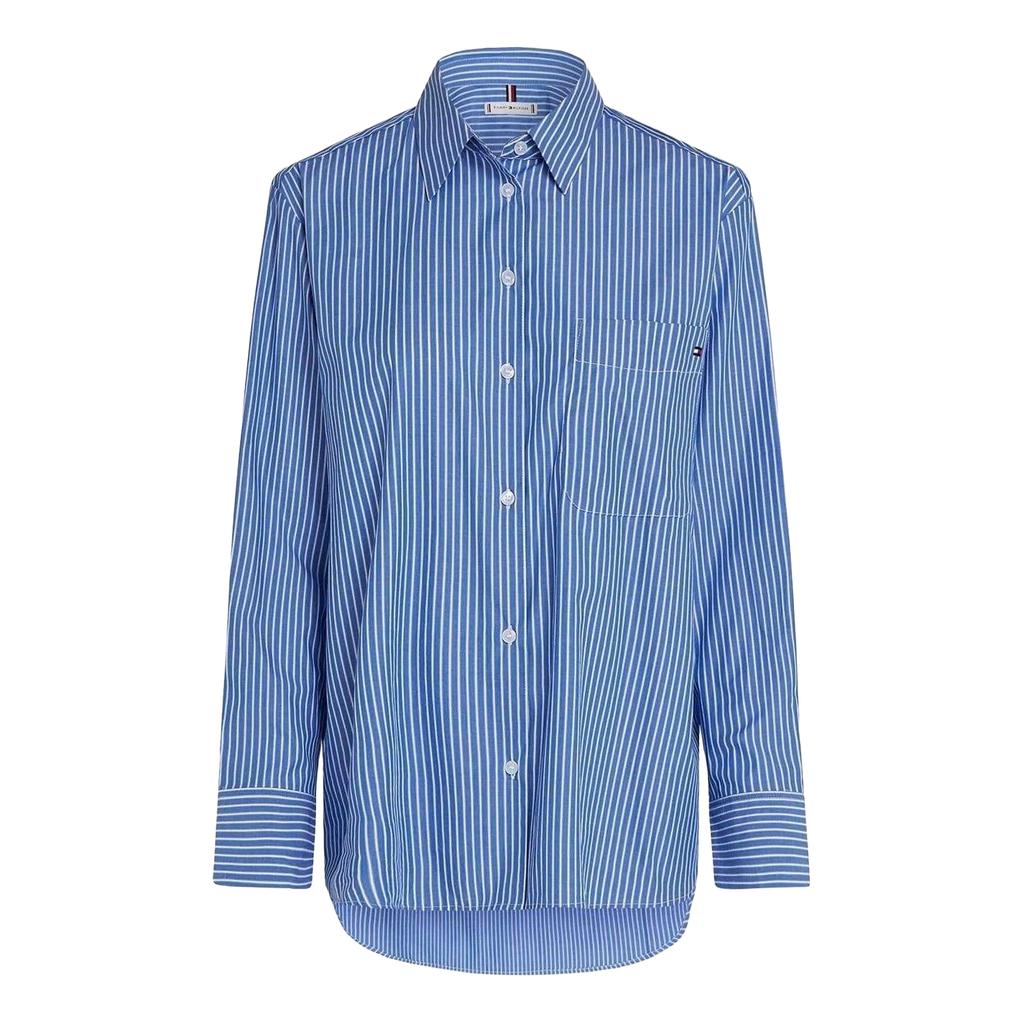 Tommy Hilfiger Womens/Ladies Relaxed Fit Long-Sleeved Shirt