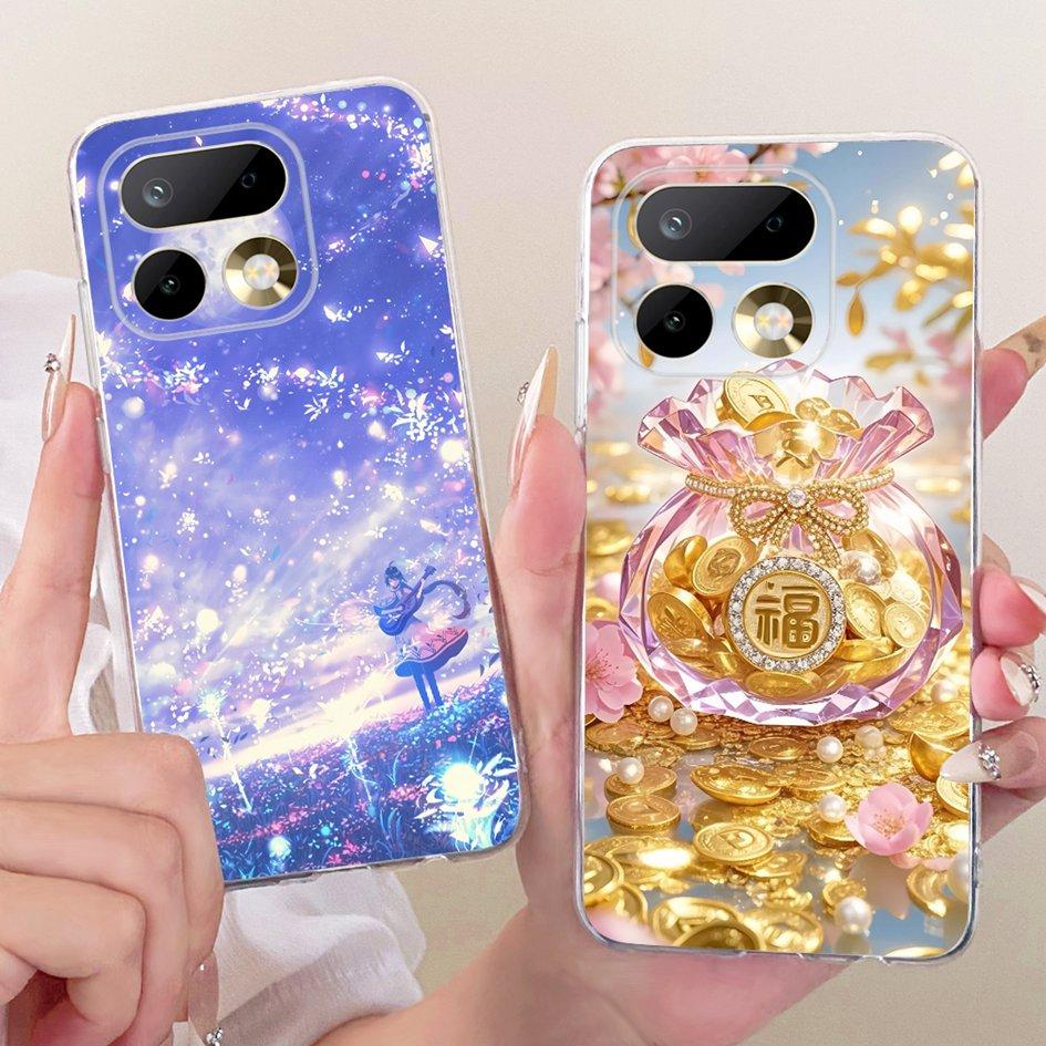 Etui Na Realme 16 Pro / Realme 16 Pro+ Pokrowiec RMX5121 RMX5120 RMX5131 Popularne Kreskówki Miękkie Cienkie Przezroczyste TPU Ochronne Etui Na Telefon