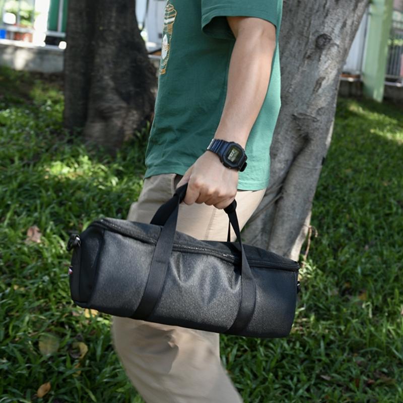 Portable Traveling Cases Shells for SRS-XB43 Speaker Pouch  Cases Easy to Open Close Speaker Bags Shoulder Shells