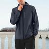 Mens Casual Outdoor Solid Color Fashion Hardshell Winter Waterproof Jacket