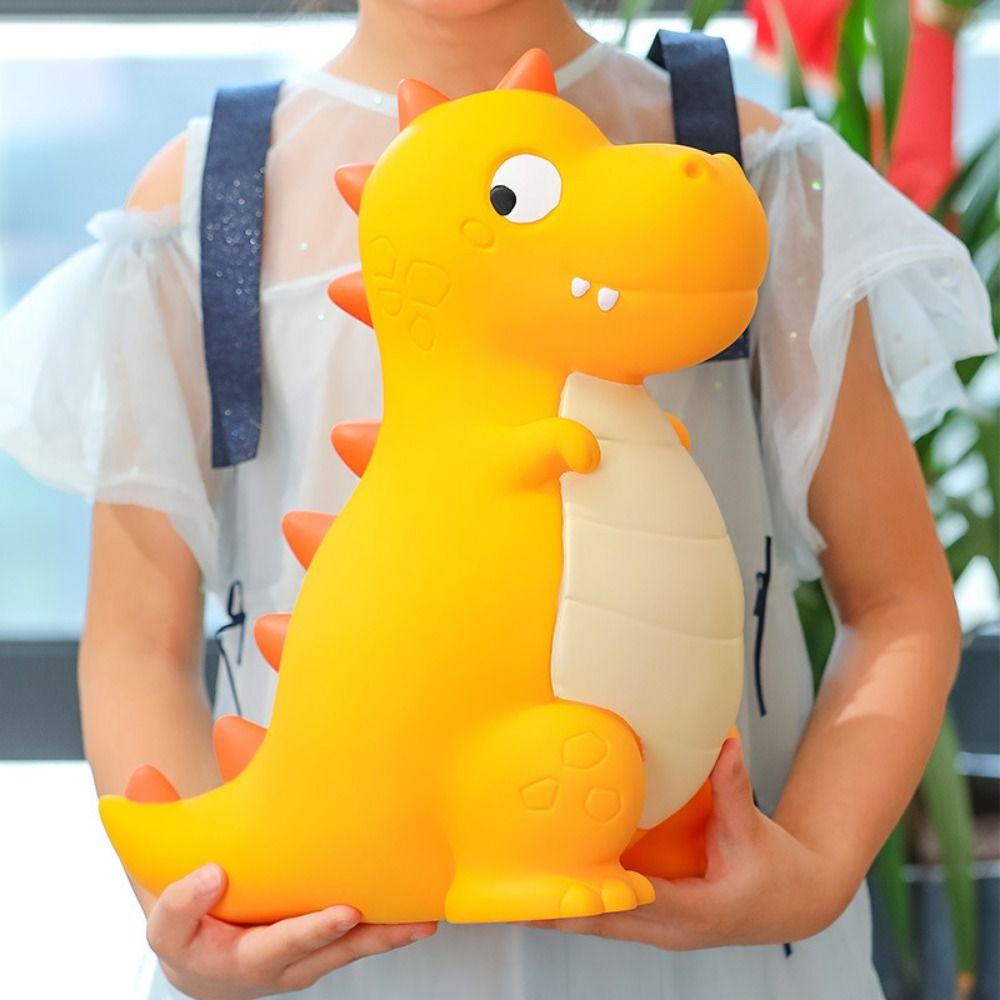 Cute Dinosaur Piggy Bank Cartoon Animal Desktop Ornaments Dinosaur Storage Jar Table