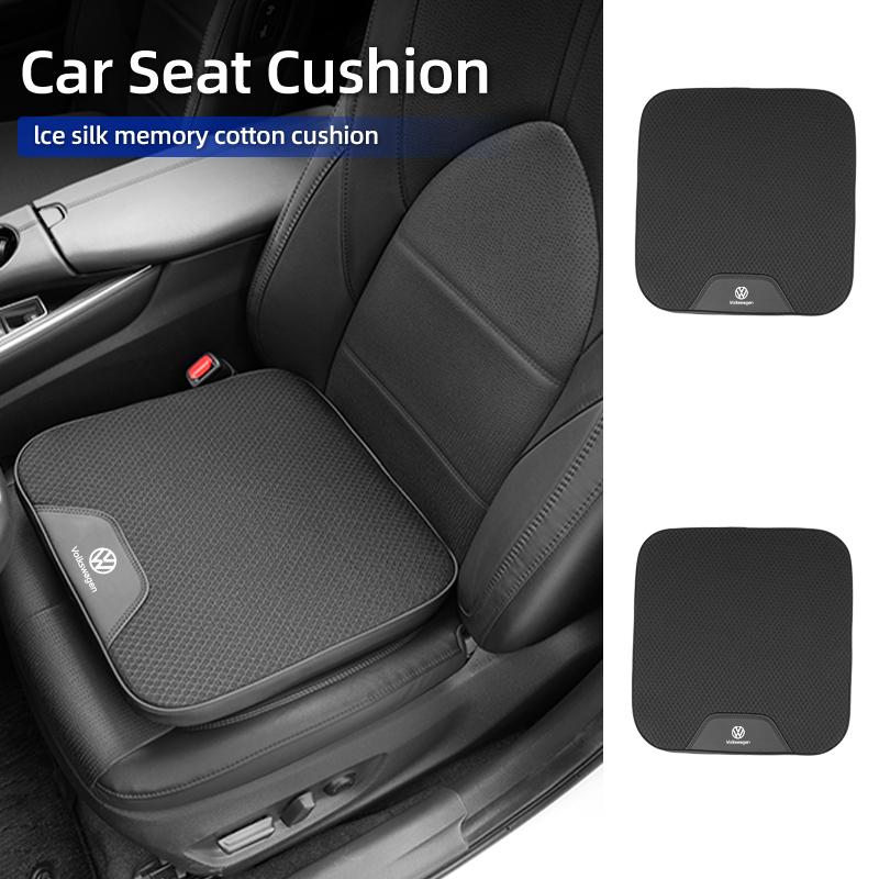 150WCar Interior Seat Booster Cushion Ice Silk Anti-slip Pad Seat Cover For Volkswagen VW Scirocco Jetta Beetle Golf Passat Polo Tig