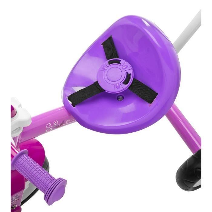 Tříkolka 2 v 1 U/Go Růžová - CHICCO - Odnímatelná teleskopická tyč - Sportovní vzhled - Moderní design