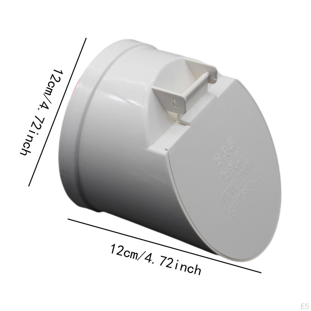 PVC Drain Pipe, Odor , Accessory, High-Performance Replacement Parts, Sewer Check Valve, Closure