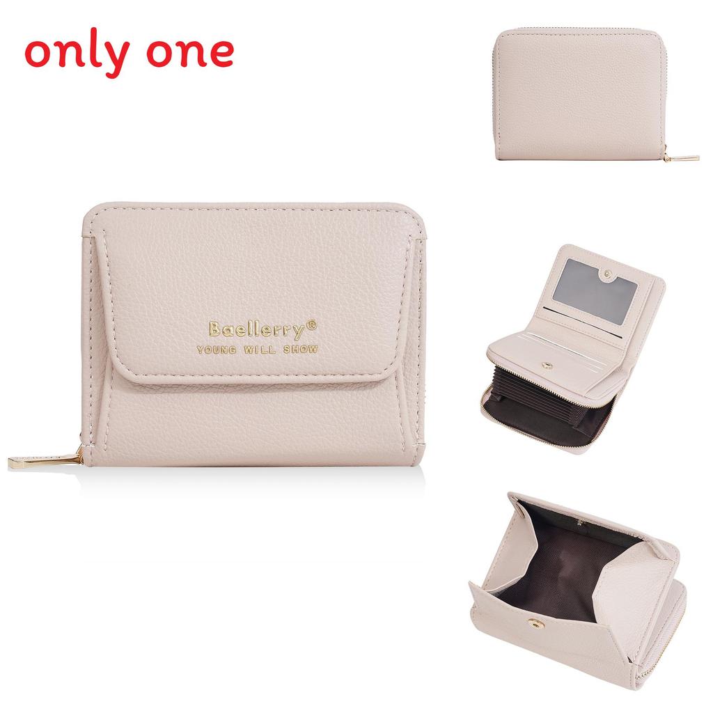 Fashionable And Minimalist Short Wallet With Letter Printing Design For Daily Use And Wearresistant Durability