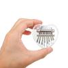 8-Key Kalimba Mini Thumb Piano Acrylic Transparent ABS Portable Finger Harp Keyboard Musical Instrument Beginner Kids Gift