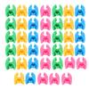 40Pcs Spool Fixing Clip Silicone Colorful Bobbins Clips for Sewing Thread Accessories